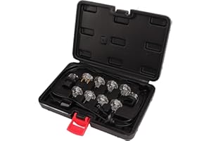 AQXREIGHT Noid Light Test Kit Ersatz für Bosch Injektoren, Noid Light IAC Test Kit Hochpräzises Tragbares Kraftstoffinjektor-Tester-Tool