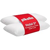 PIKOLIN Pack of 2 Memory Foam Hotel Pillows 70 cm Double Cover | Pack of 2 | Memory Foam Memory Foam | High Firmness 11 cm |