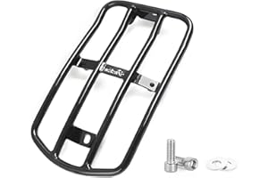 GYMARK Porte-bagages arrière pour moto - Pour Indian Chief Bobber Dark Horse 2022, 2023, 2024 - Accessoires de mise à niveau