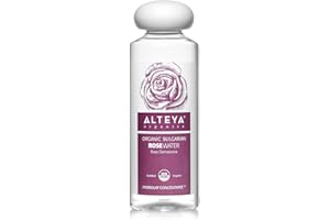Alteya Organic Rose Water 250ml - Pure Organic Rosa Damascena Hydrolat - No additives - No Artificial Ingredients - USDA Certified Organic - Face Toner, Revitalizing Body, Condition Hair & Scalp