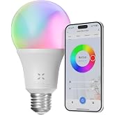 Xenon Smart Akıllı Wi-Fi Led Akıllı RGB Ampul Mobil Uygulama Denetimli Google Home ve Alexa Uyumlu &Ccedil;ok Renkli Lamba (1 Adet) 
