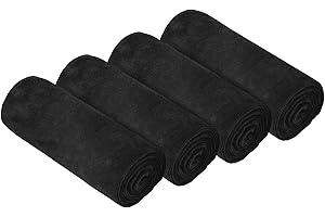 HAGOT 4 Pack Serviette Sport Microfibre, Séchage Rapide et Absorbant Serviette, Femme Homme pour Gym Fitness Yoga, 75cm x 35cm