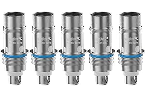 NILI Aspire Nautilus 2S Mesh Coils (0.7Ω Coil × 5), Coil Heads for Nautilus Tanks, Zelos/Nautilus AIO Kits, No Nicotine