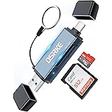 Lettore di Schede SD/Micro SD, DSRKE USB C OTG Adattatore Micro SD Card Reader USB 3.0 Alta Velocità Compatibile con PC MacBo
