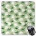 Produktbild HYYCLS Leaf Teppich, Tropical Leaf of Palm Tree Livistona Rotundifolia Island Jungle Foliage, Standardgröße, rechteckig, Nicht Rutschfest, Mousepad, Grün/Weiß