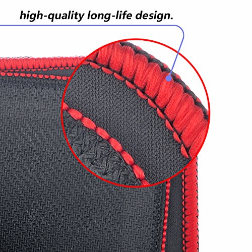 Maus Pad, BYT Shop Spiel Mauspad mit glatten surfase und genähte Kanten für Spiele & OFFICE 30 x 24,9 x 0,3 cm Dot not touch - 4