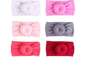 COUXILY Bebe's Topos Diadema Venda elástico y suave estupenda para los niños, infante, bebé, niño