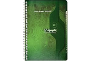 CONQUERANT SEPT CONQUÉRANT SEPT carnet répertoire double spirale, A5