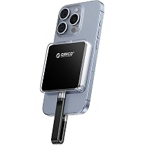 ORICO Magnética M.2 SSD Carcasa & TF/SD 3.0 Lector Tarjetas para iPhone 15/16/17 Pro - 5-en-1 NVMe 2230/2242, USB 3.2 Gen2 10Gbps, 104MB/s, PD 100W - Diskless AP42F Verde
