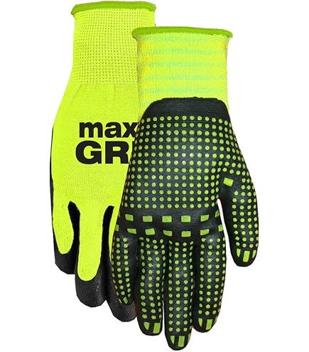 Midwest Gloves & Gear Max Grip Gloves (6-Pair Pack) | Ladies Small, Foam Nitrile With Grip Dots - View #8