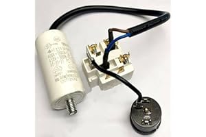 NUHFUFA Relé de protección contra sobrecarga de condensador protector de arranque apto para refrigerador Haier QP3-12A Accesorios