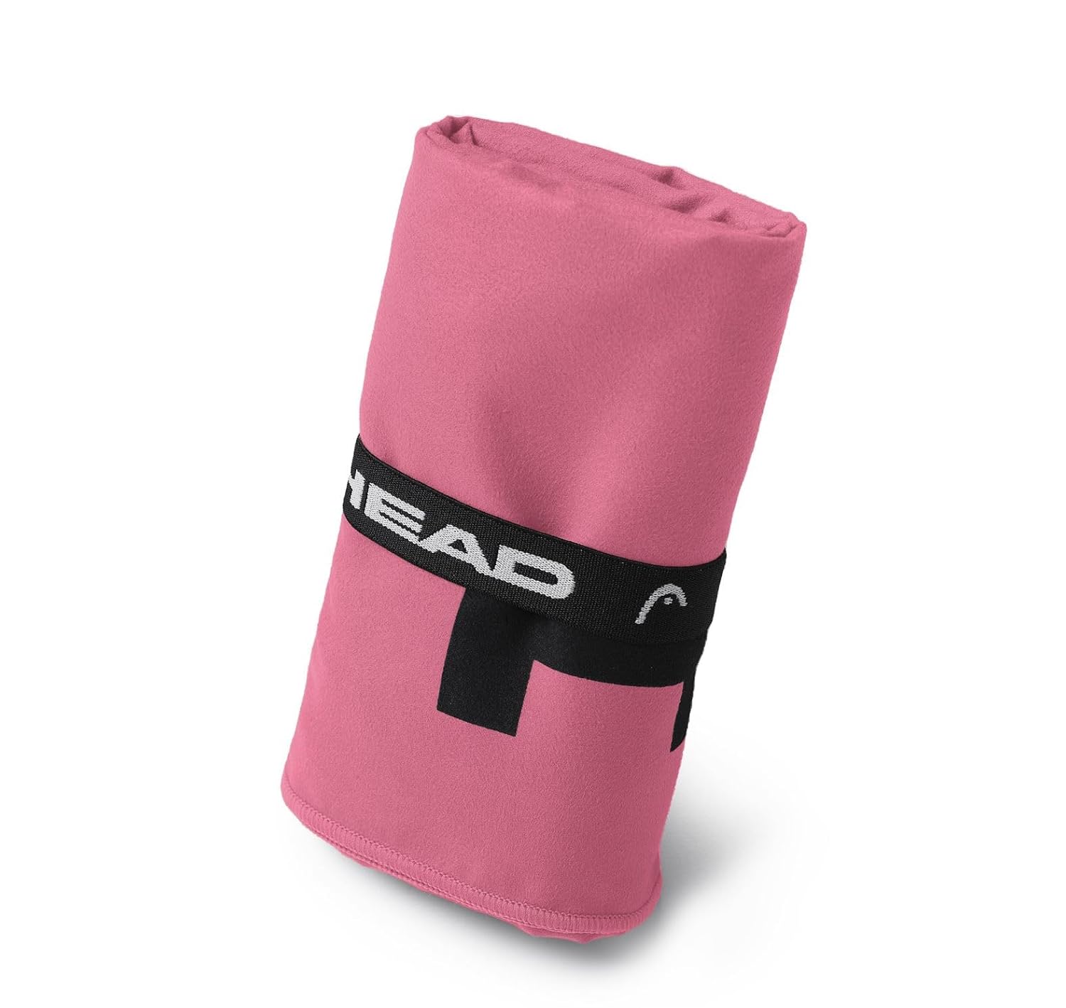 HEAD Active Asciugamano Microfibra con Elastico Asciugamano Palestra Leggero Rapida Asciugatura Valido per Telo Multiuso Asciugamani Bagno Assorbente Viaggio, 60x110, High-Visibility Pink