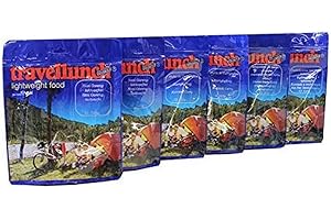 6 x 125 g Travellunch de comidas con pollo, comida seca