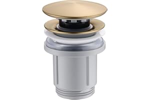 IMEX VCC020 Valvula Click-Clack Oro Cepillado