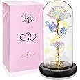 SogYupk Rose Flower Gifts for Women, Mothers Day Mom Gifts for Women,Valentine's Day Mother's Day, Anniversary, Wedding Gift, Eternal Rose Galaxy Rose Flower