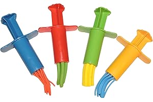 Gowi Toys 18510 Modelling Shot Dough and Clay Syringes (Set of 4)