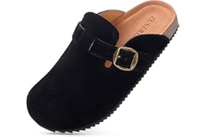 DOKELA Sabots Enfant Ajustables Chaussons de Jardin Fille Mules Liège Pantoufles Garçon Sabots Douces Maison Chaussures Antidérapantes