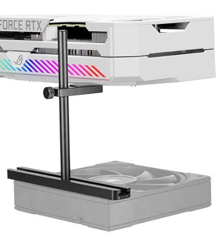 Lian Li GB-002 Sarkma Önleyici Ekran Kartı Destek Braketi (G89.GB-002X - Foto 3