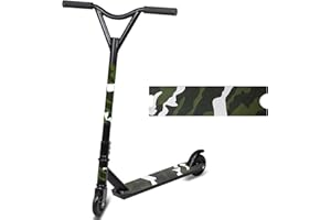 H.YEED Pro Stunt Scooter, 360 Degree Spin Handlebar Trick Scooter Street Stunt Scooter Freestyle Stunt Scooters with ABEC-9 Bearings for Boys Girls Teens Age 6+