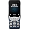 (Refurbished) Nokia 8210 4G Volte keypad Phone with Dual SIM, Big Display, inbuilt MP3 Player & Wireless FM Radio | Blue