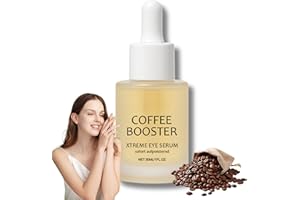 SNOCKOO Koffein Augenserum Anti-Aging mit Hyaluronsäure – Intensiv Serum gegen Augenringe Tränensäcke und Fältchen – Augenpflege für strahlende Haut – Feuchtigkeitsspendend und Revitalisierend mit Hyaluron