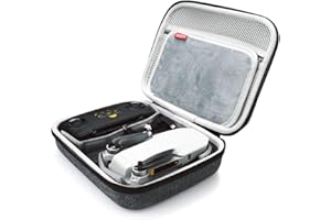 Hensych custodia portatile per Mavic Mini/Mavic Mini 2 Drone, Osmo Action/Pocket, Osmo Mobile 3 accessori, fai da te, materiale delicato sulla pelle, borsa per accessori per il controllo remoto del