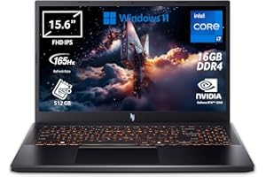 acer Nitro V 15 ANV15-52-77F6 Notebook Gaming, NVIDIA GeForce RTX 5050 8 GB GDDR7, Processore Intel Core i7-13620H, Ram 16 GB DDR4, 512 GB SSD, Display 15.6" FHD IPS 165 Hz LED LCD, Windows 11 Home