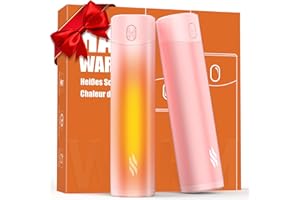 COMFY MATE Hand Warmers Rechargeable 2 Pack,10400mAH Electric HandWarmers,USB Portable Pocket Heater,360° All-around Warmth 3 Levels Heat Up to 131℉,Tech Gifts for Men,Golf,Camping,Hiking