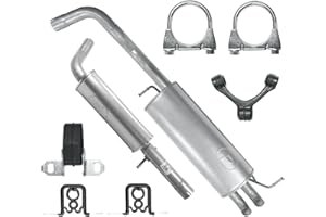 GENERIC Polmo Schaldampferset Auspuff für A3 8L VW Golf 4 IV New Beetle 1 I 1.8 2.0 2.3