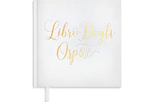 Plantvibes Guest Book Matrimonio 72 Pagine, Copertina Rigida - Libro Degli Ospiti Matrimonio - Guest Book Matrimonio Personalizzato - Guestbook Matrimonio - Libro Dediche Matrimonio -Wedding Guestbook