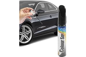 GÉNÉRIQUE Stylo Réparation Peinture Voiture - Kit de Retouche Anti-Rayures Profondes pour Carrosserie - Résultat Professionnel et Facile à Utiliser (Noir, 1PCS)