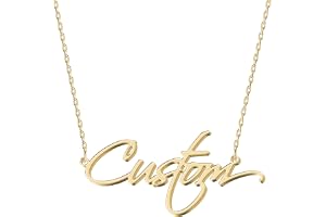 UMAGICBOX Personligt namnhalsband