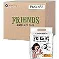 Friends Disposable Maternity Pads with Elastic Loop for Post Pregnancy Bleeding - 60 Pcs