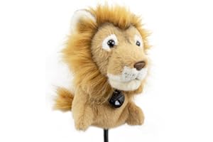 Scott Edward Golf Club Cover Fit Well for Hybrid and Fairway Wood Golf Club, Funny Cute Animal Design Soft Functional Golf Headcover Stylish Club Protection for Men and Women