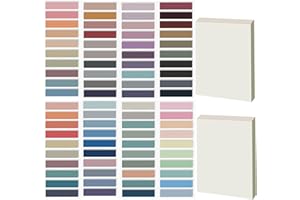 KARJIAJA 1700 Stück Index Haftnotizen Tabs, Seite Marker Pagemarker Set Flaggen Index Bunt Dünn Plastik Haftstreifen Pastell Set Sticky Tabs Aesthetic Seitenmarkierung Klebemarkierungen Haftmarker
