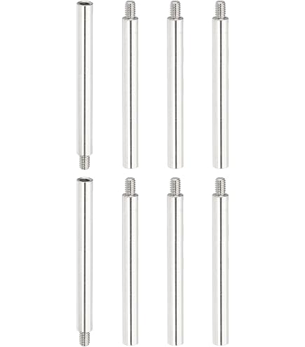 M3 Gewinde-Distanzstücke – 19 Mm Hoch, Mit M3 Schlitzschrauben (10 Mm) – 20 Stück, Messing