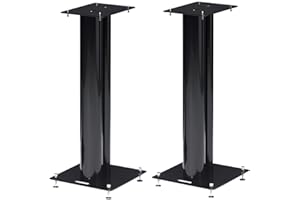 Norstone Stylum 1 Support pour diffuseurs, 50 cm, Noir satiné