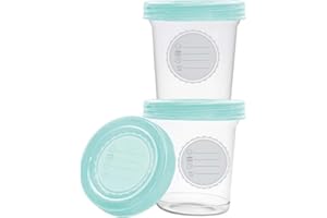 dBb Remond 209330 - Juego de 3 tarros de conservación para leche materna