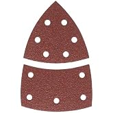 Bosch Accessories zımpara kağıdı (&ccedil;ok ama&ccedil;lı zımpara i&ccedil;in, farklı malzemeler, 10 adet, 102 x 62/93 mm, gran&uuml;lasyon 40)