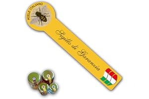 ProfessionalBee Sigillo Garanzia di QUALITA' Miele Italiano 100 Pezzi Giallo
