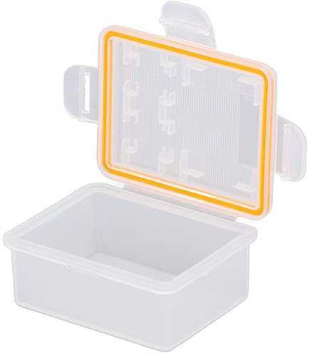 Boîte De Rangement Newmowa Pour 6 Batteries NP-FZ100 - Protège Et Organise Vos Batteries Et Cartes SD