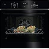 AEG Electric Recessed Steam Oven, TU5AB21FSB, 72 L | 72 litre capacity, Aqua Clean cleaning system, 9 functions, retractable