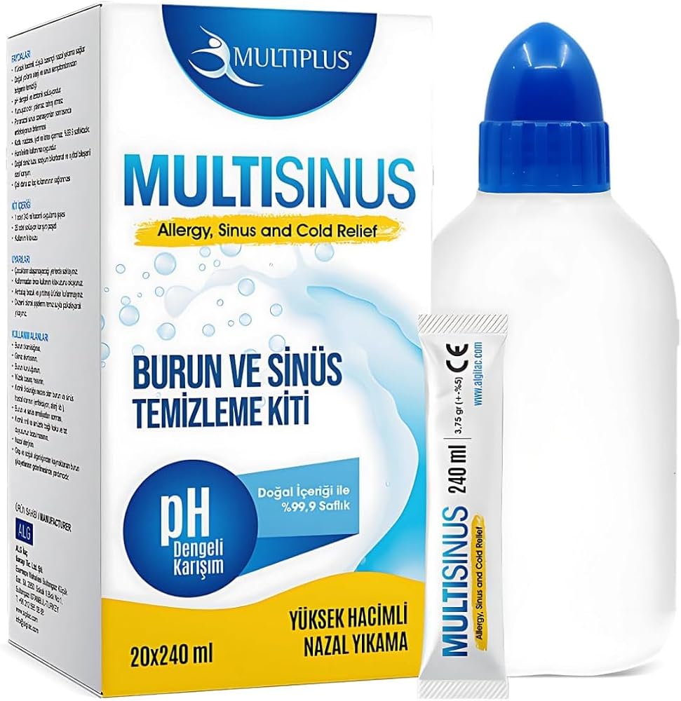 Multisinus Burun Ve Sinüs Temizleme Kiti X 20 Saşe