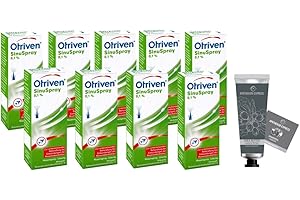 Otriven 0,1% Sinuspray 9 x 10 ml Sparset inkl. Handcreme ODER Handseife von Apotheken-Express