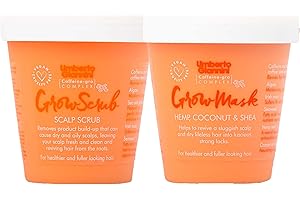 Umberto Giannini - Set di trattamento per capelli lunghi con scrub e maschera, vegano, non testato su animali