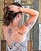 Temporary Arabic Henna Tattoos | Dermatologically Tested „VERY GOOD“ and Made in Germany | Set of 4 Sheets with 35 Beautiful Designs | Removable Tattoo Stickers by Ahimsa Glow®