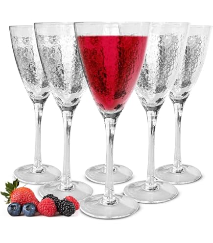 Wijnglazen Van Kristalglas, Set 6, 250 Ml, Hoogwaardige Kwaliteit Wijnkelk Met Hoge Steel Voor Thuis Feest Elegante Wittewijnglazen Mooie Rode 664826466