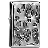 Zippo Lighter, Stainless Steel, 1 x 3,5 x 5,5 cm