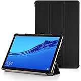 Simpeak Cover Compatibile per Huawei MediaPad M5 Lite 10 Custodia, Custodia in finta pelle Compatibile con Huawei MediaPad M5