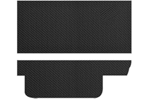 STAMOO Carbon Fiber Pattern Glove Box Cover Leater Sticker for Tesla Model 3 16-23 (Not fit Model 3 Highland 2024) Car Interior Accessories Copilot Anti Kick Protection Patch (Carbon Fiber Pattern)